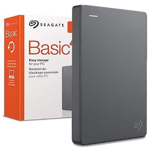 Внешний жесткий диск HDD 2.5", 4Tb, Seagate Basic, USB3.1, Black (STJL4000400)