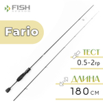 Спиннинг Fish Season Fario Morm-S (1.8м, 0.5гр-2гр), цельная вершина