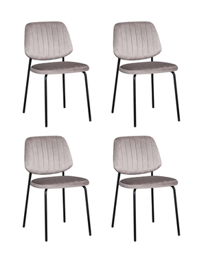 Стул обеденный Patrys капучино велюр 4 шт.