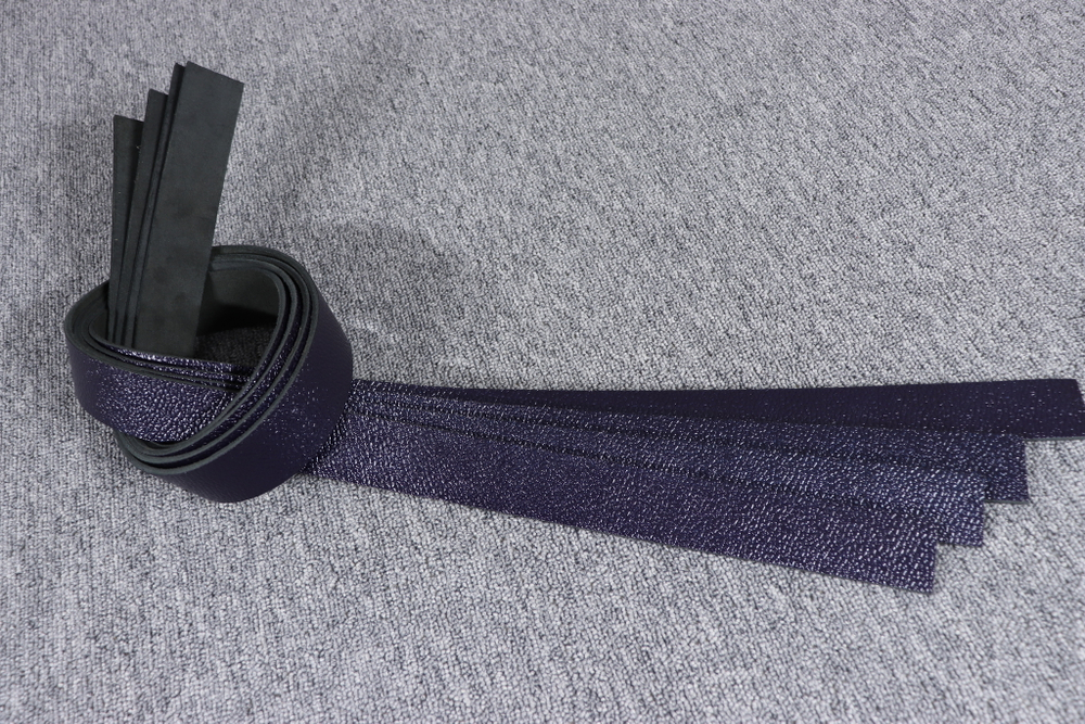 Ременная заготовка Сапфировый Алмаз с лицевой отделкой