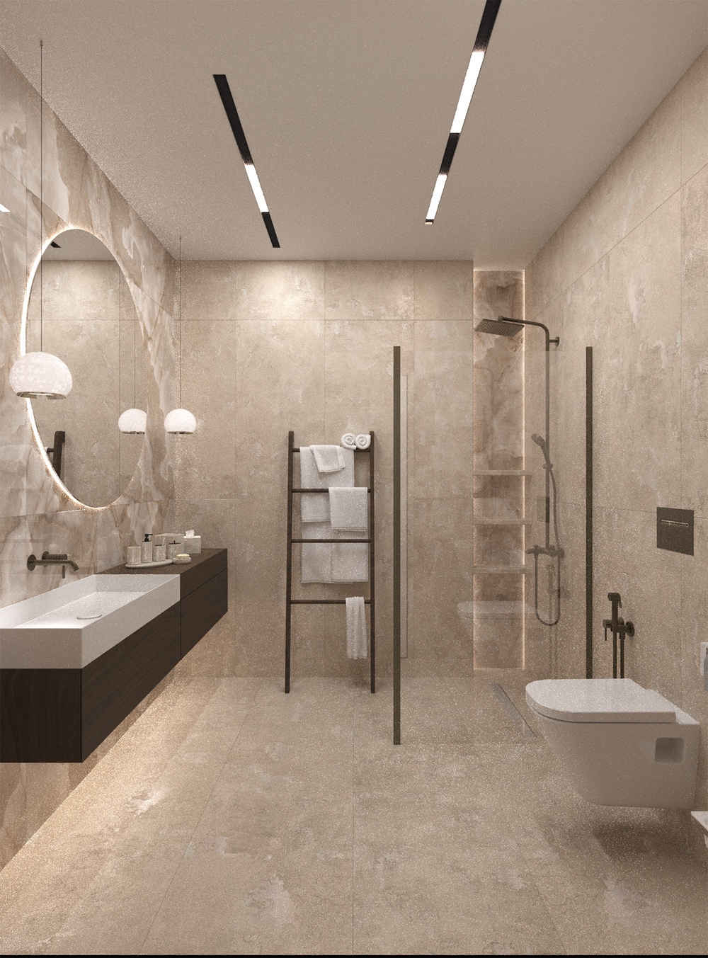 Керамогранит, Arcadia Ceramica, REX ONYX COFFE, 1200x600 мм, полированная