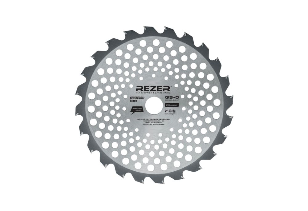 Нож для бензо/электрокосы GS-O Utra-Pro 230х25,4х1,3 24T