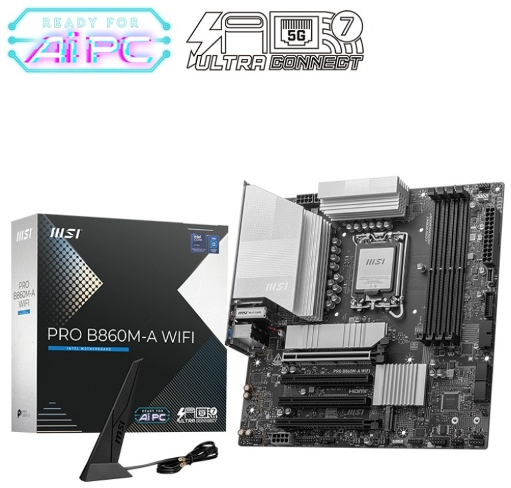 МАТЕРИНСКАЯ ПЛАТА MSI PRO B860M-A WIFI