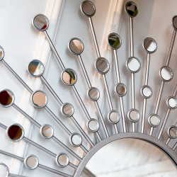 Зеркало настенное Объект мечты Белладжио Сильвер