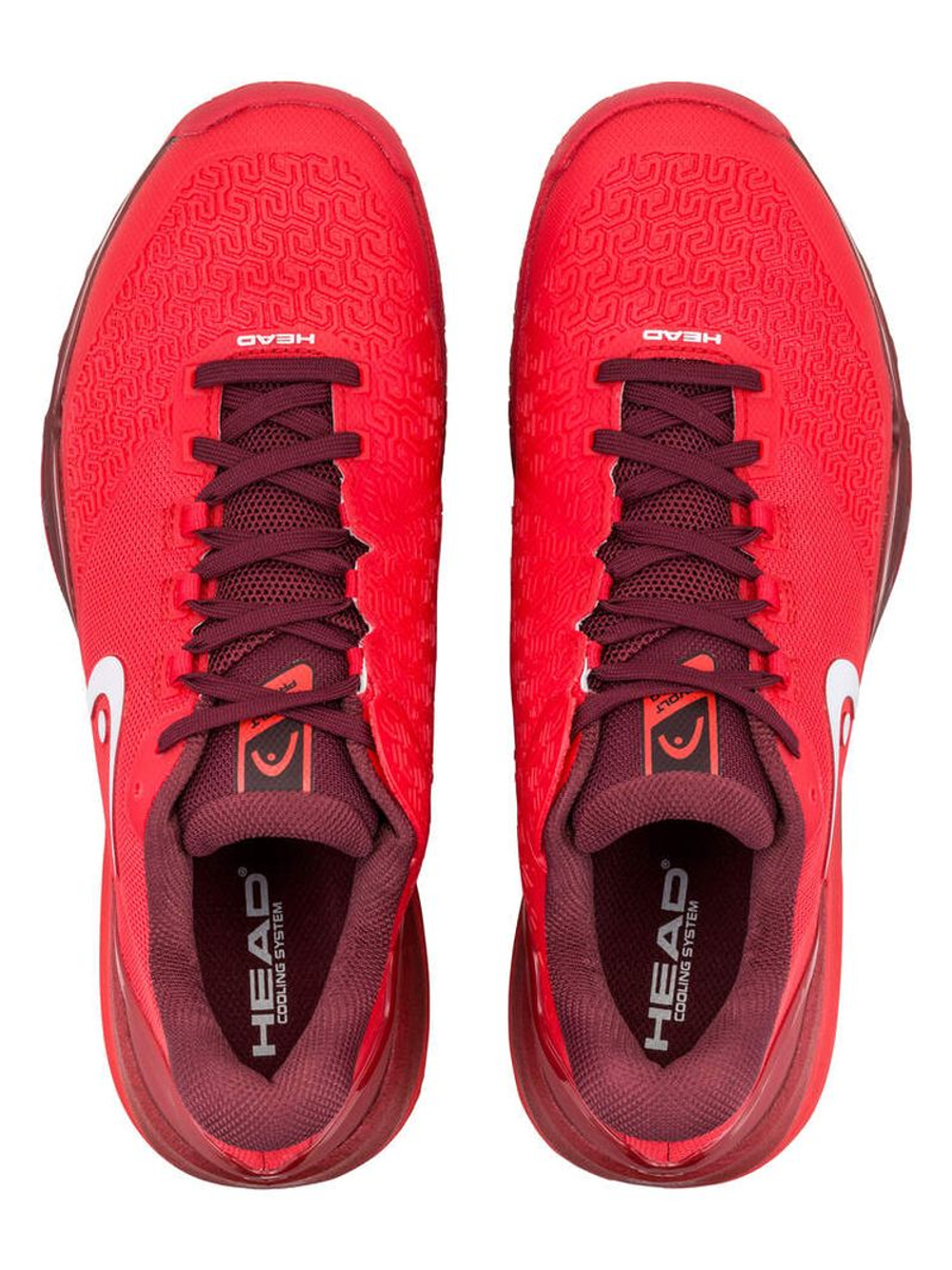 Теннисные кроссовки Head Revolt Pro 5.0 - red/dark red