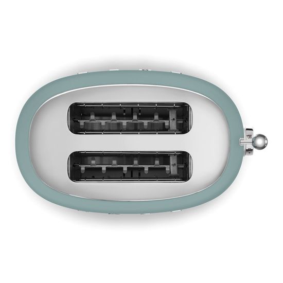 Тостер Smeg TSF01EGMEU , изумрудно - зеленый матовый