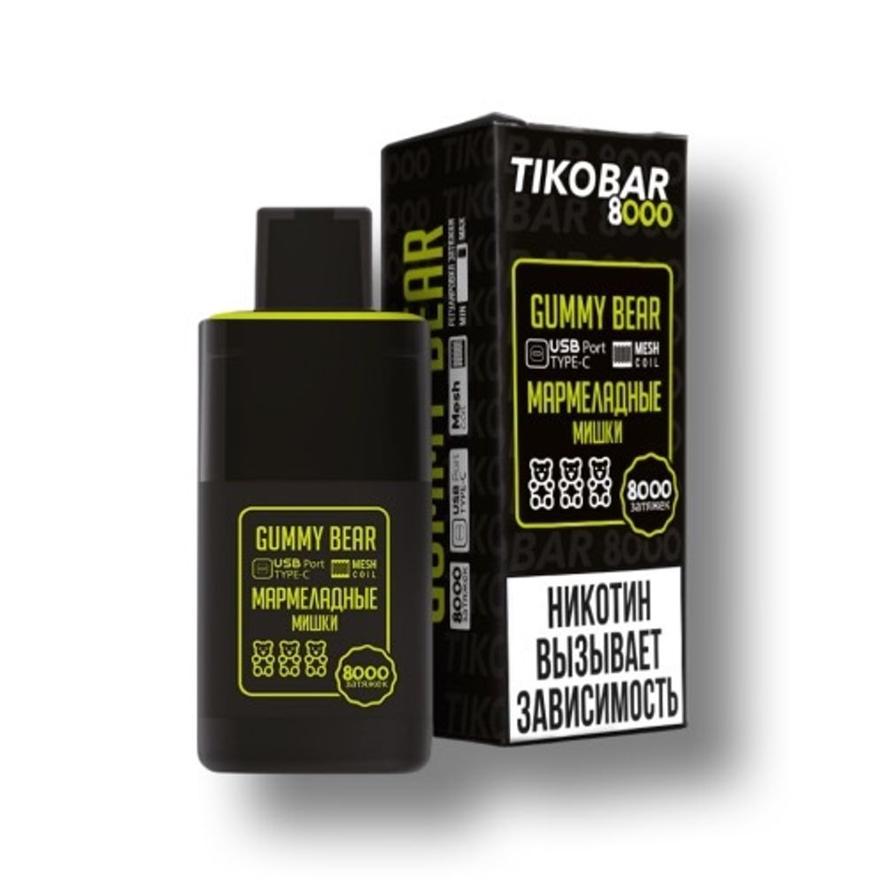 Tikobar 8000 - Gummy Bear (Мармеладные Мишки)