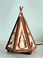 Светильник прикроватный для комнаты "Вигвам"