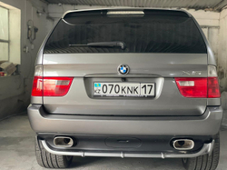 BMW X5 Задняя накладка рестайл