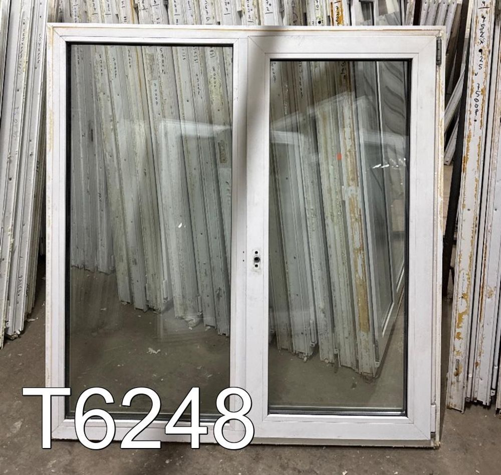 Окно Пластиковое Б/У 1390(в) x 1310(ш)