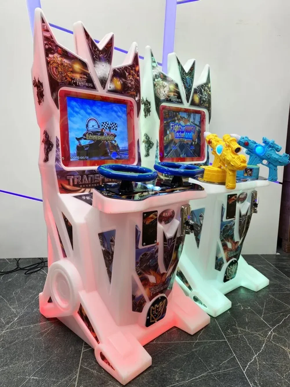 Детский автомат гонка для двоих «Transformers»