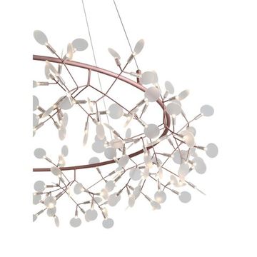 Люстра подвесная LED 108W 3500K SL379.203.216 медный/белый Rafina ST-Luce