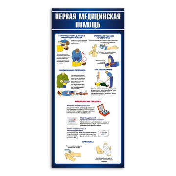Стенд Первая медицинская помощь 150000385