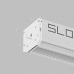 TR2017-WH Торцевая заглушка трека SLOTT, белая, алюминий