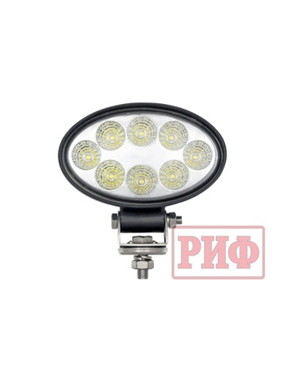 Светодиодная фара водительского света РИФ 142х122х66 мм 24W LED