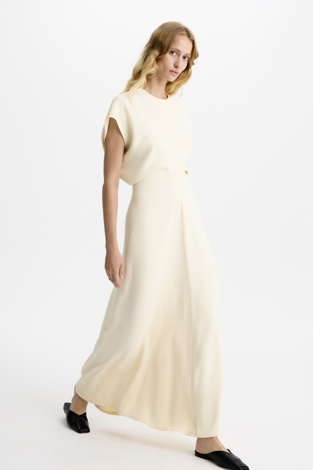 Платье из ацетата макси