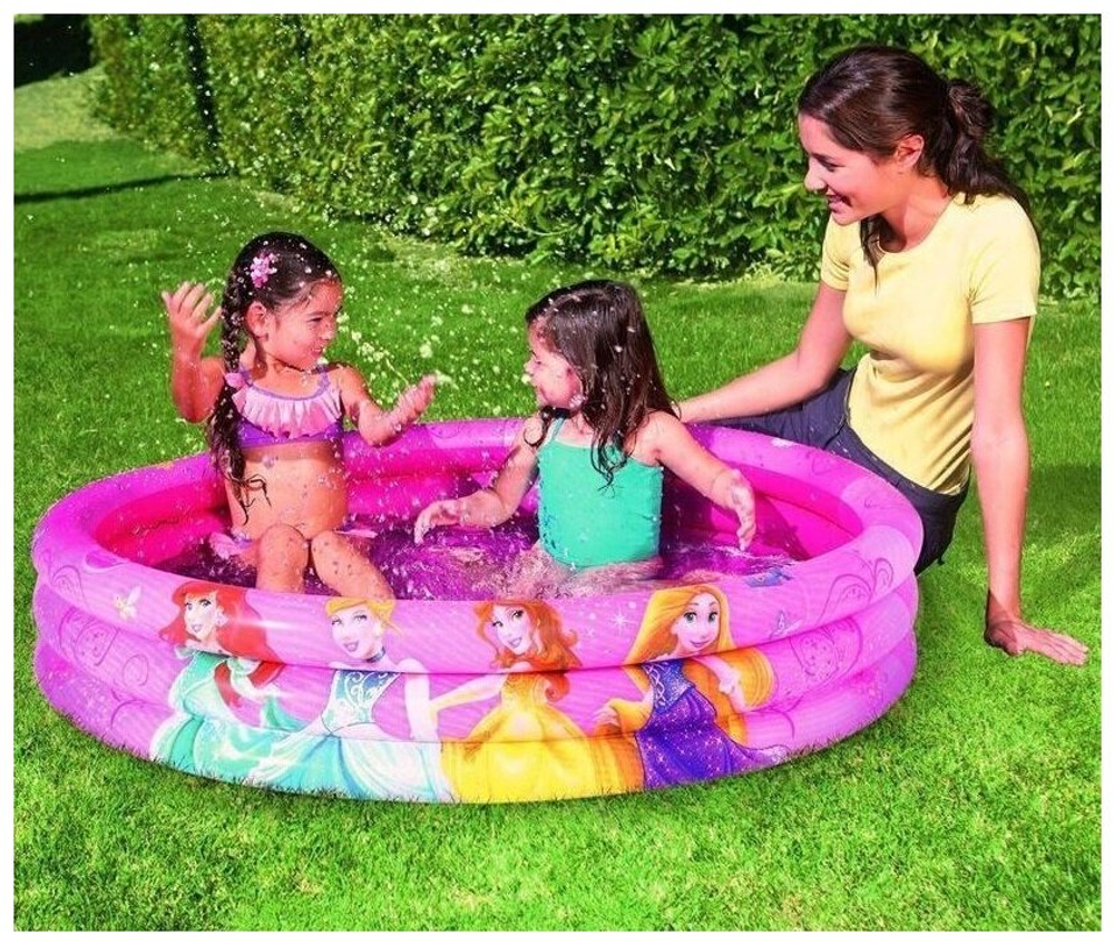 Бассейн надувной Princess, 122 х 25 см, от 2 лет, 91047 Bestway