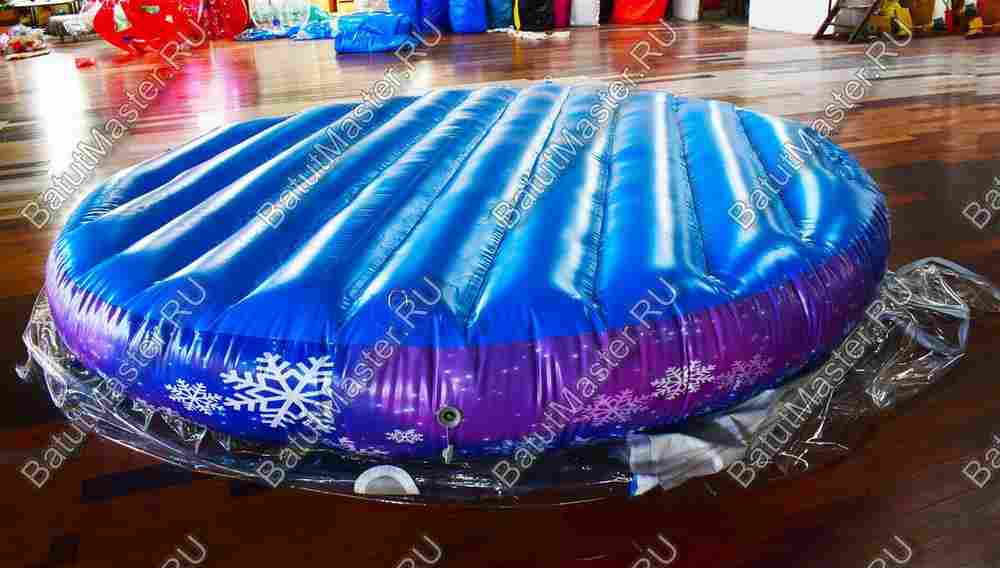 Надувная прозрачная сфера для декораций "Шоу-шар", 4*4*3 м