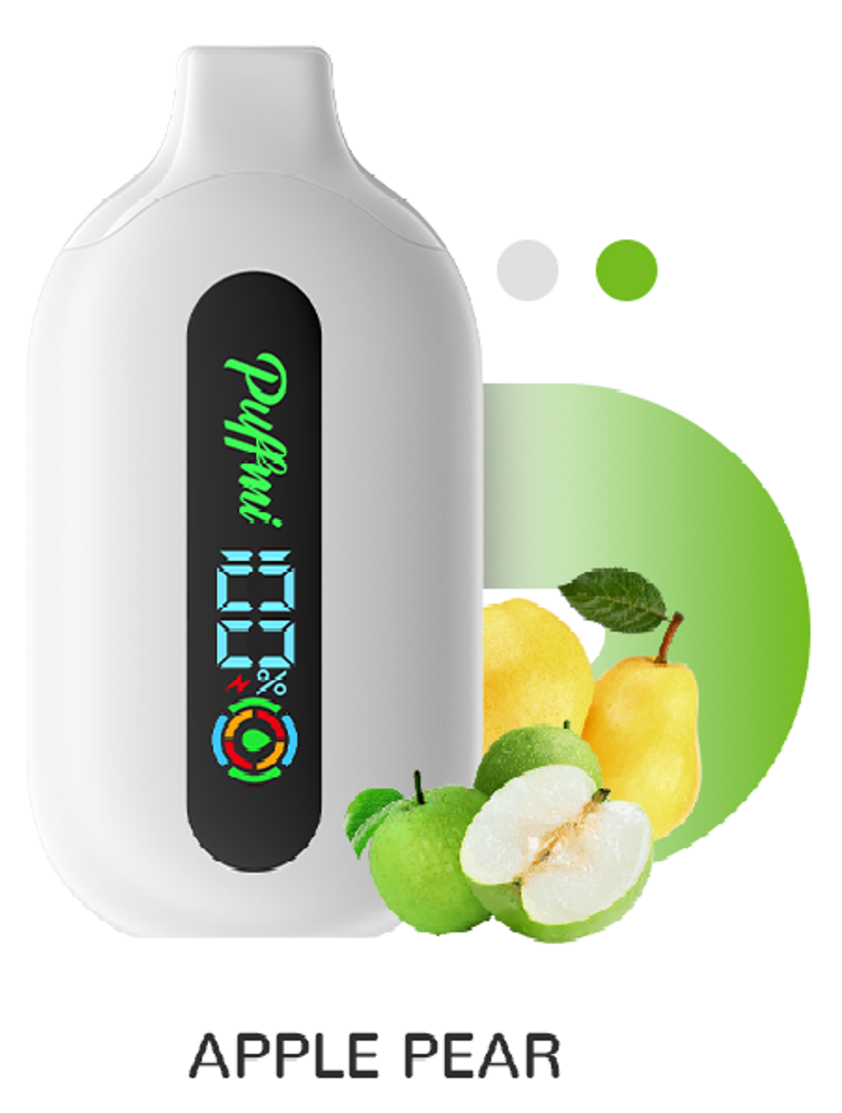 Puffmi Pure Apple pear - яблоко-груша 12000 купить в Москве с доставкой по России