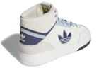 Adidas originals Drop Step Trend Retro lightweight, wear-resistant high panel shoes White and Blue