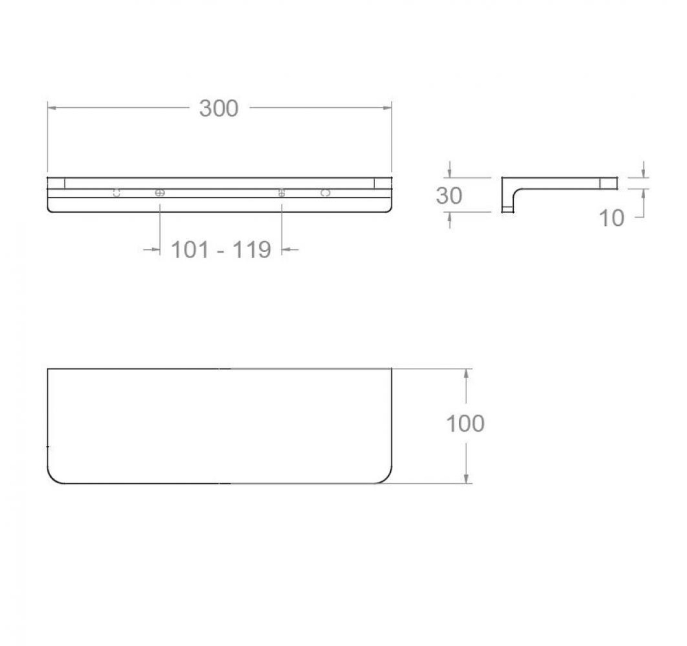 Полка для душевых принадлежностей ramonsoler ESTA01