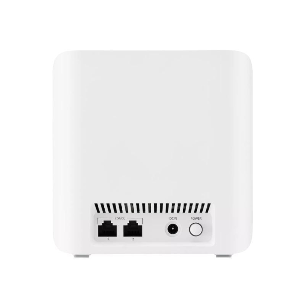 Бесшовный Mesh роутер Asus ZenWiFi BD4 (BD4(W-2-PK)) BE3600 1000/2500BASE-T белый (упак. 2шт)