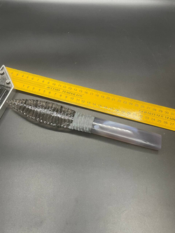 Обсидиановый клинок рукоять Агат 25 см