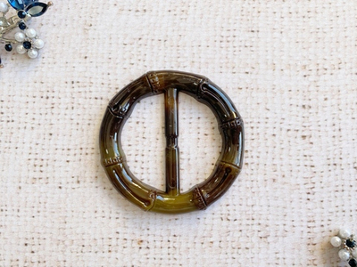 Пряжка, ш. 4 см, d 5,8 см