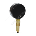 Термоманометр МД04 радиальный Дк80 0-1,6 МПа L=40мм G1/4" 120С с переходником на G1/2" ЭКОМЕРА МД04-80-G-1,6МПа-120-L-40-РИ