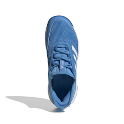 детские Кроссовки теннисные Adidas Adizero Club Kids - pulse blue/cloud white/glow blue