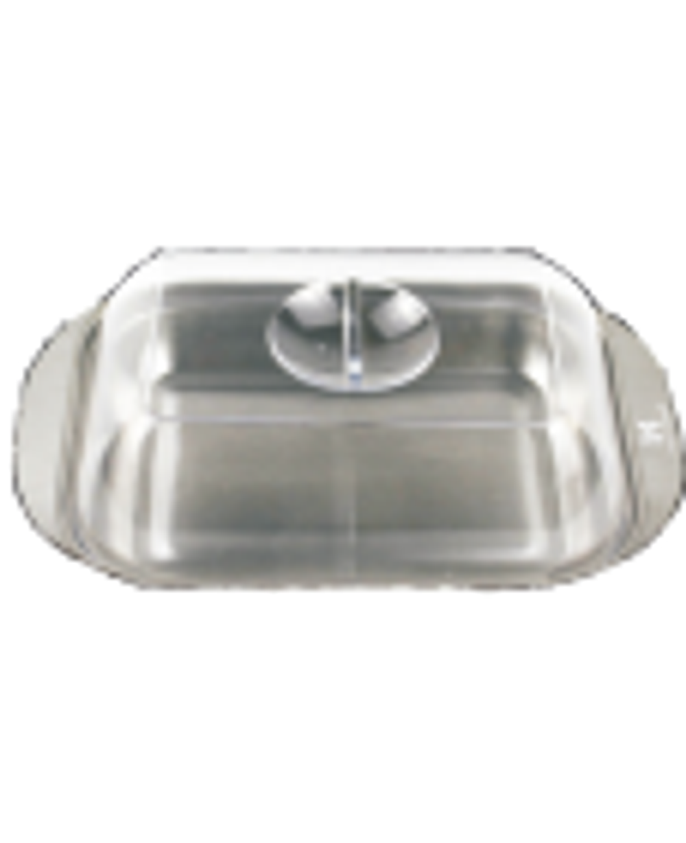НМ 1219 Масленка с акриловой крышкой, (24шт)