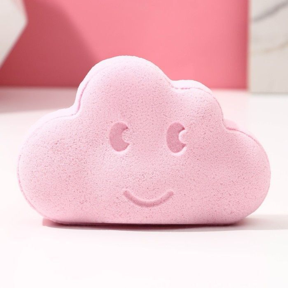 Бомбочка для ванны с радужным хвостом «КотоМарт» с ароматом малины - 200 гр.