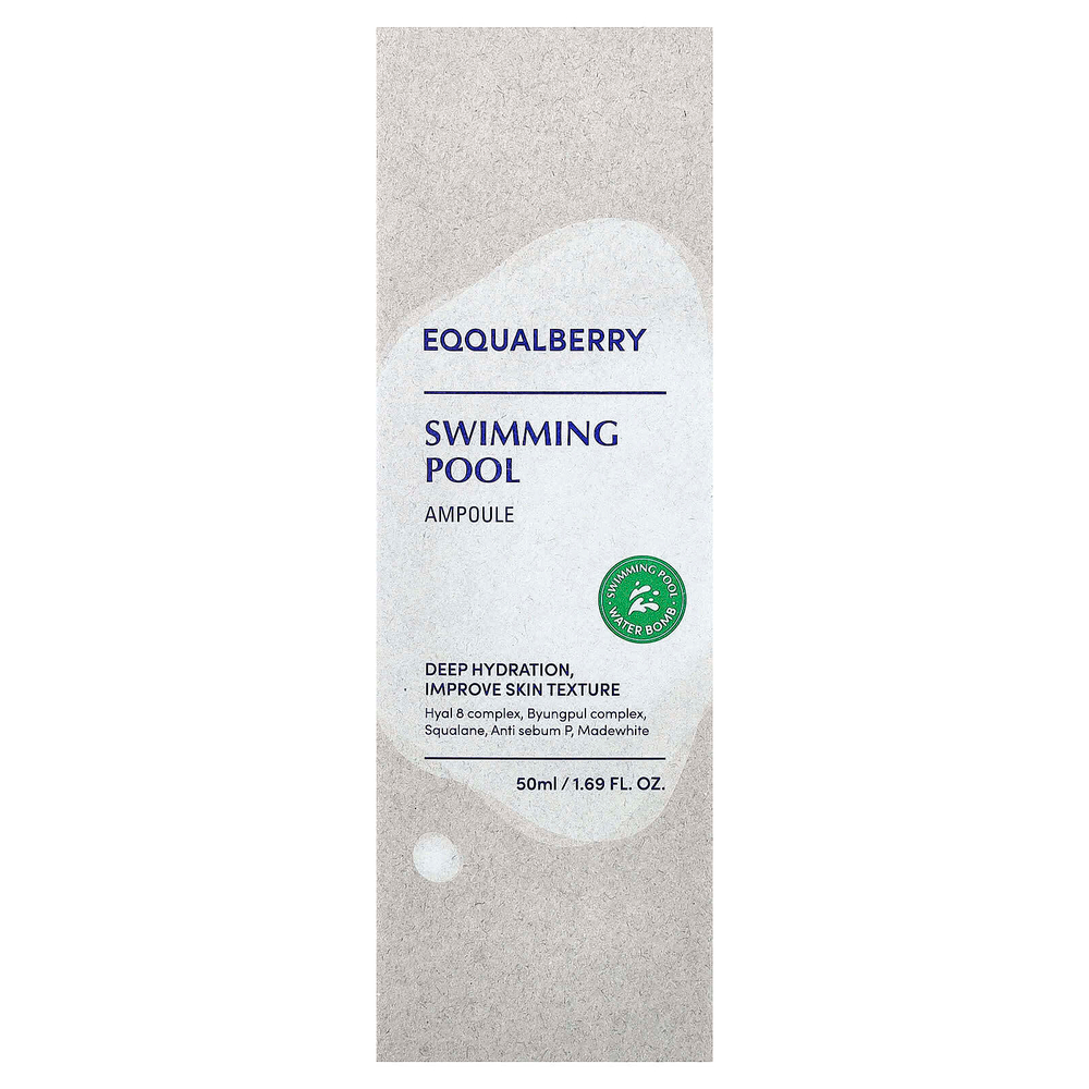EQQUALBERRY, сыворотка для плавания, 50 мл (1,69 жидк. унции)