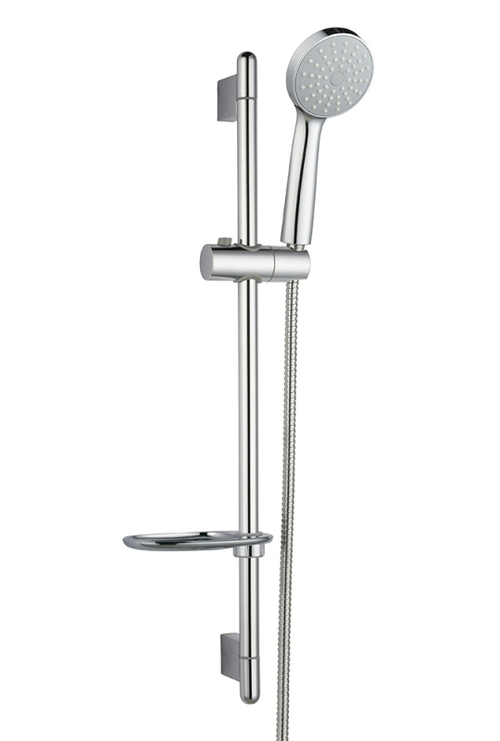 Штанга для душа с мыльницей