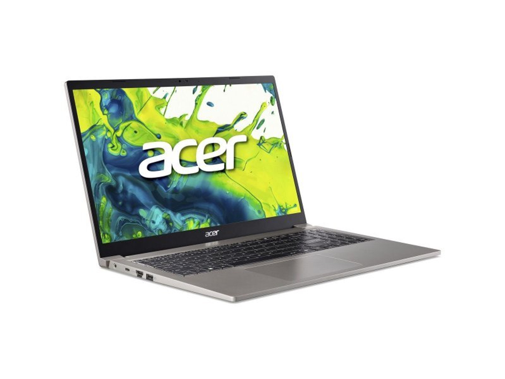 Ноутбук Acer Aspire Lite AL15-33P-38AY IPS, 1920x1080, Intel Core 3 N355, 8-ядерный, 16ГБ DDR5, 512ГБ SSD, Intel UHD Graphics 770, DOS, серый, NX.D62CD.002