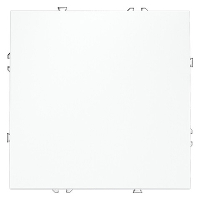 Выключатель с самовозвратом встраиваемый VOLTUM S70 одноклавишный 10А, (белый матовый)