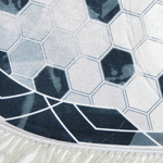 Коврик для ванной овальный 2шт 60*100см Oval-A146