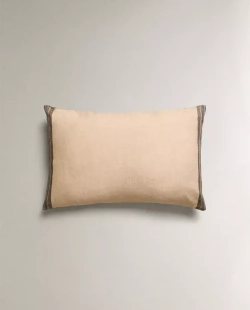 ZARA HOME НАВОЛОЧКА ДЛЯ ДЕКОРАТИВНОЙ ПОДУШКИ С УЗОРОМ В ПОЛОСКУ, РОЗОВЫЙ