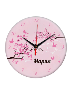 Часы именной подарок "Мария"