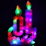 Фигура светодиодная 40см,»Свечи» мультицвет