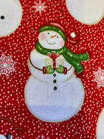 Ткань Новогодняя 100% хлопок. 45х55см. пэчворк (Италия)