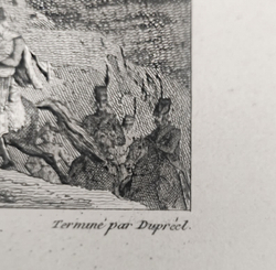 Битва в Кастильоне. Гравюра из альбома Военные кампании Франции. Париж.1834