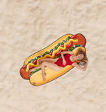 Покрывало пляжное hot dog