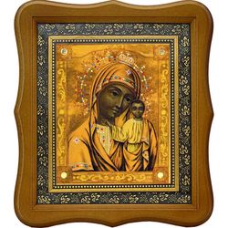 Табынская Казанская икона Божьей Матери. Икона на холсте.