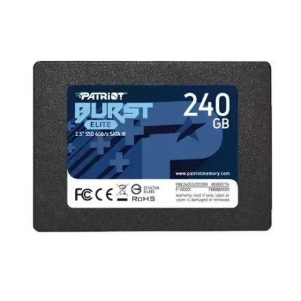 Твердотельный накопитель SSD Patriot Burst Elite 240 ГБ 2.5" SATA