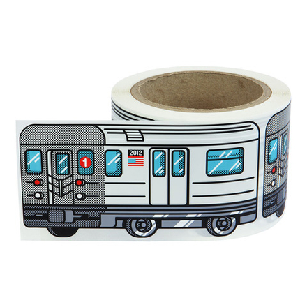 Наклейка FLUX 7х14см - (1шт) New York Metro