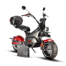 Электроскутер White Siberia BLACK SEA (RED) 5000W