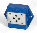 G342/01 - Стальная плита для монтажа клапанов типоразмера Ду6, стандарт ISO 4401-03 / CETOP03