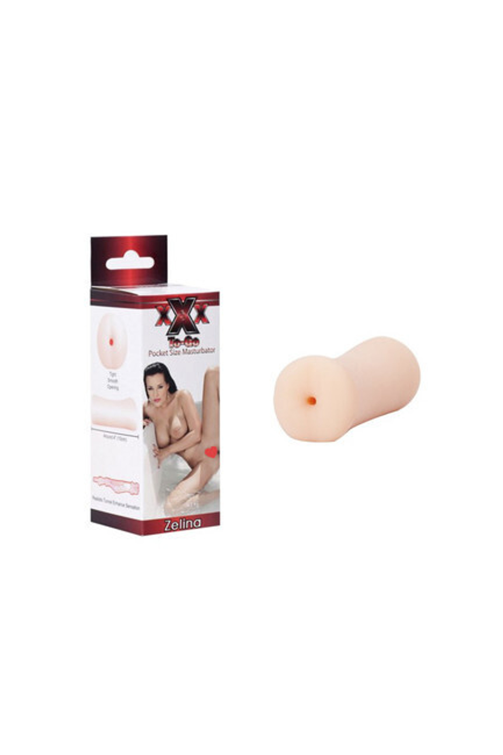 Мастурбатор-анус XXX To-Go Zelina (Цвет: телесный)