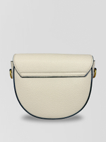 Сумка 11181 однотонная с длинным ремешком и золотой фурнитурой